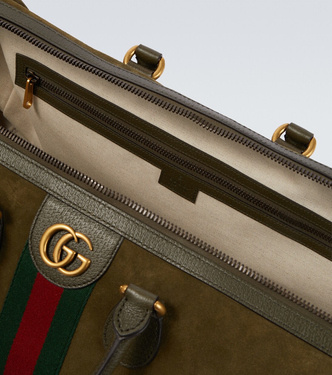 Savoy Medium suede duffel bag | Gucci