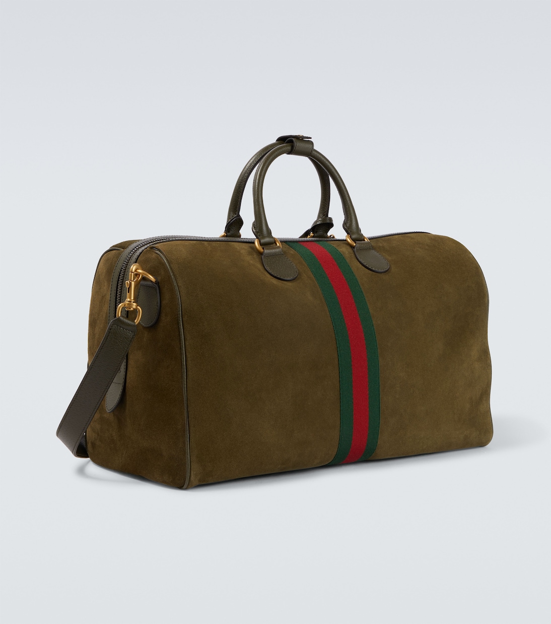 Savoy Medium suede duffel bag | Gucci
