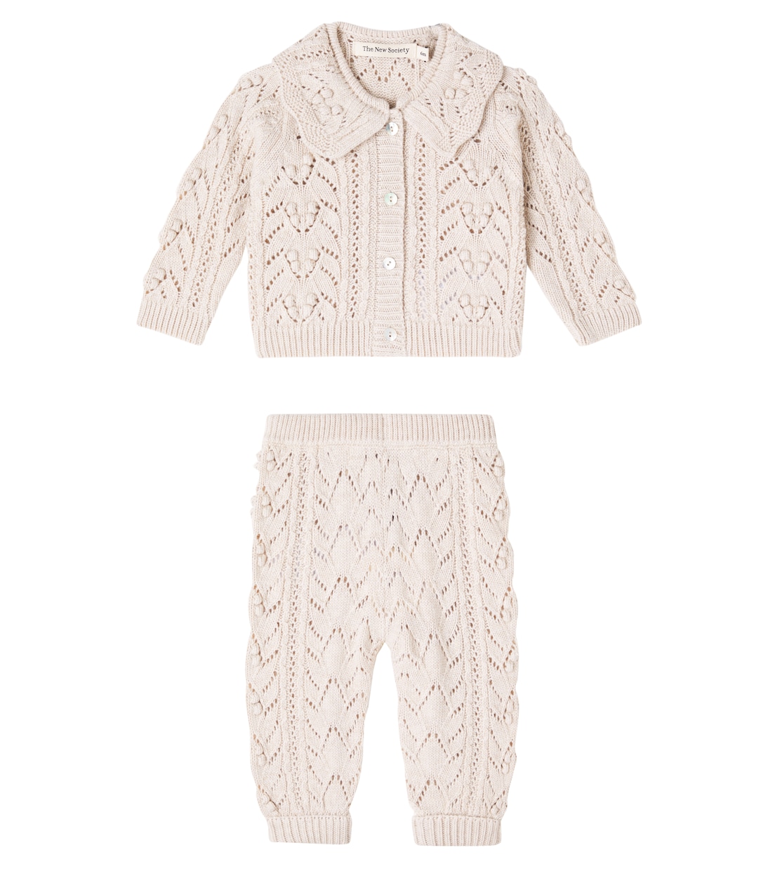 Baby Lila cardigan and pants set | The New Society