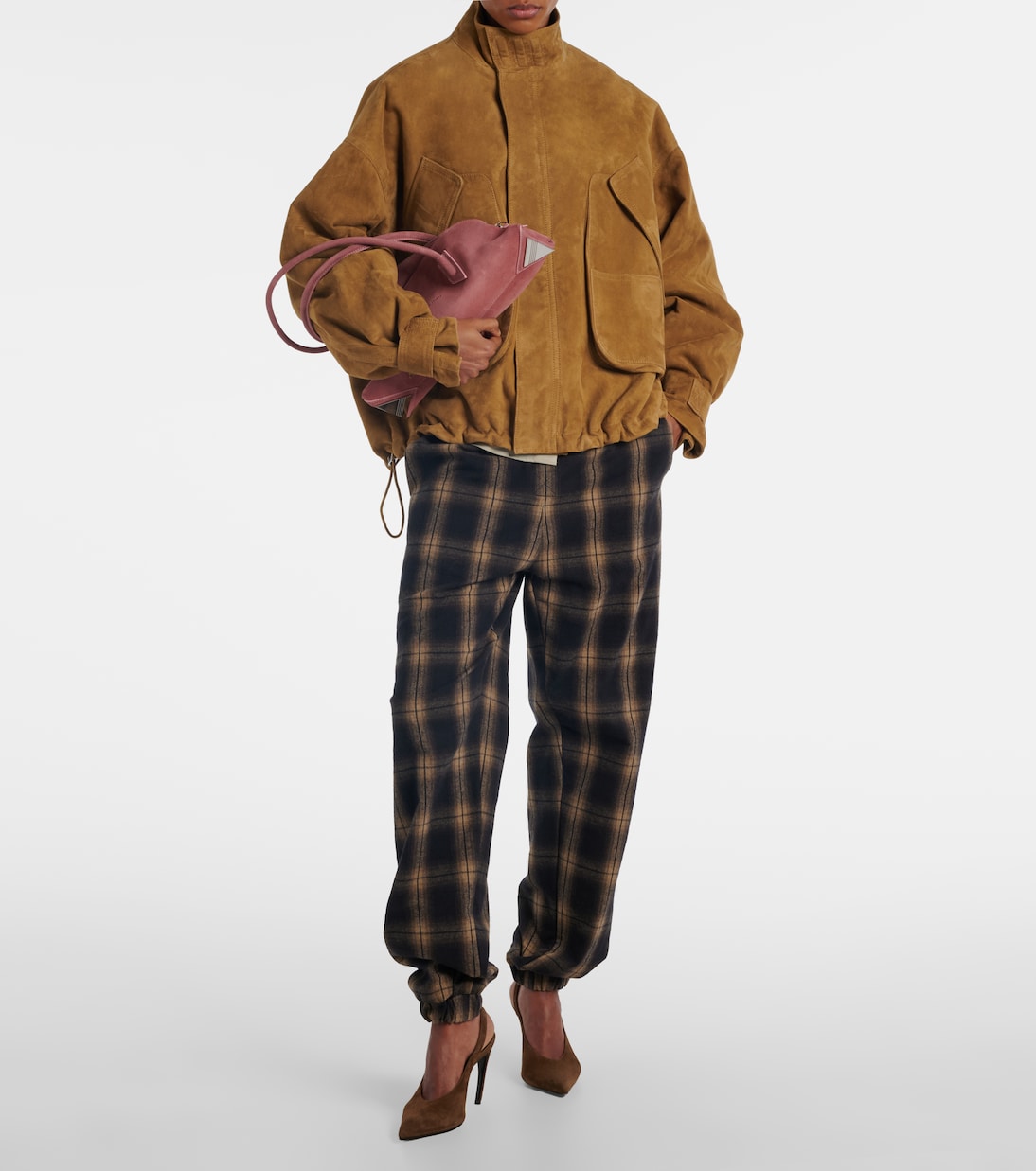 Bomber in suede | The Attico