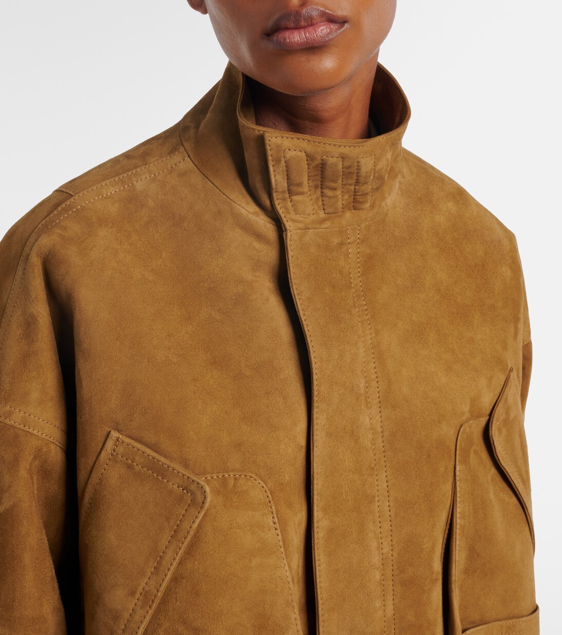 Bomber in suede | The Attico
