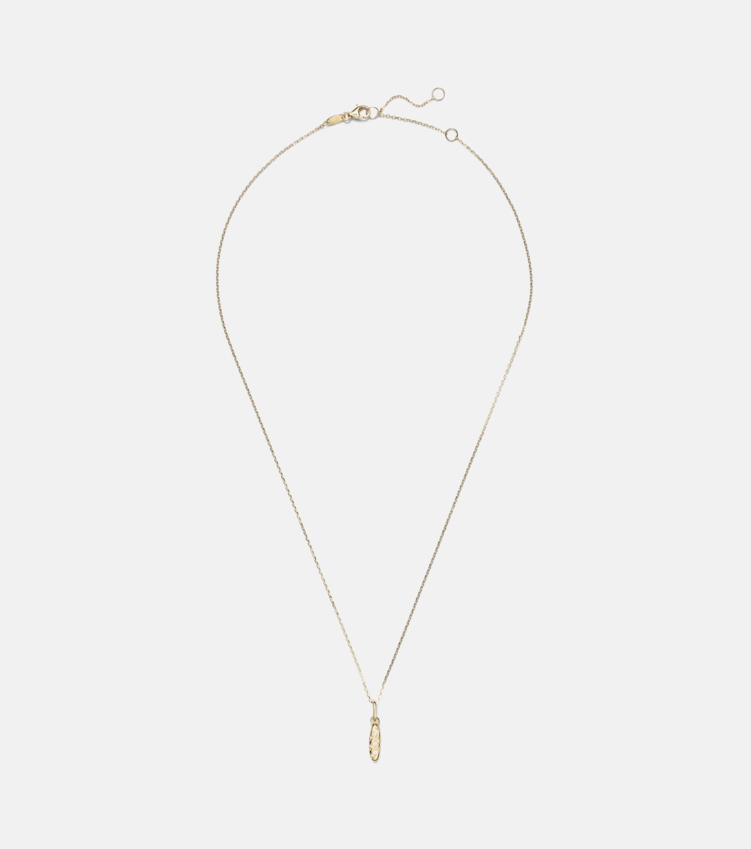 Halskette aus 14kt Gelbgold mit Diamanten | Stone and Strand
