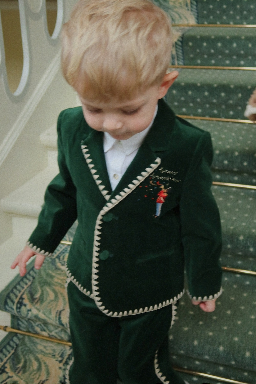 Anzugjacke Rocky aus Baumwollsamt | Konges Sløjd