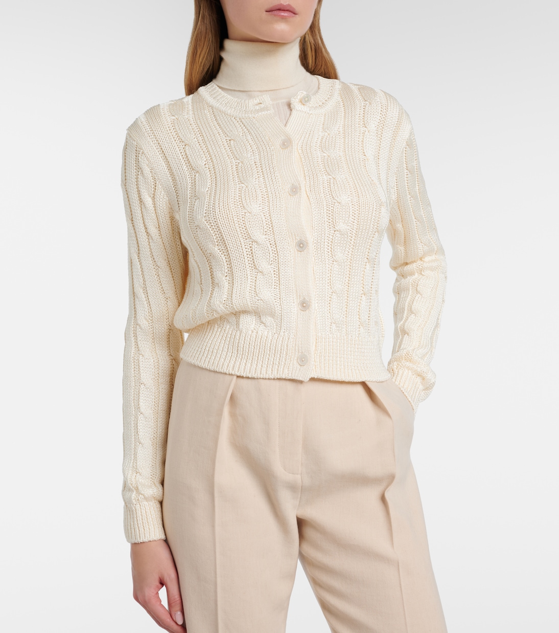 Silk cardigan | Ralph Lauren Collection