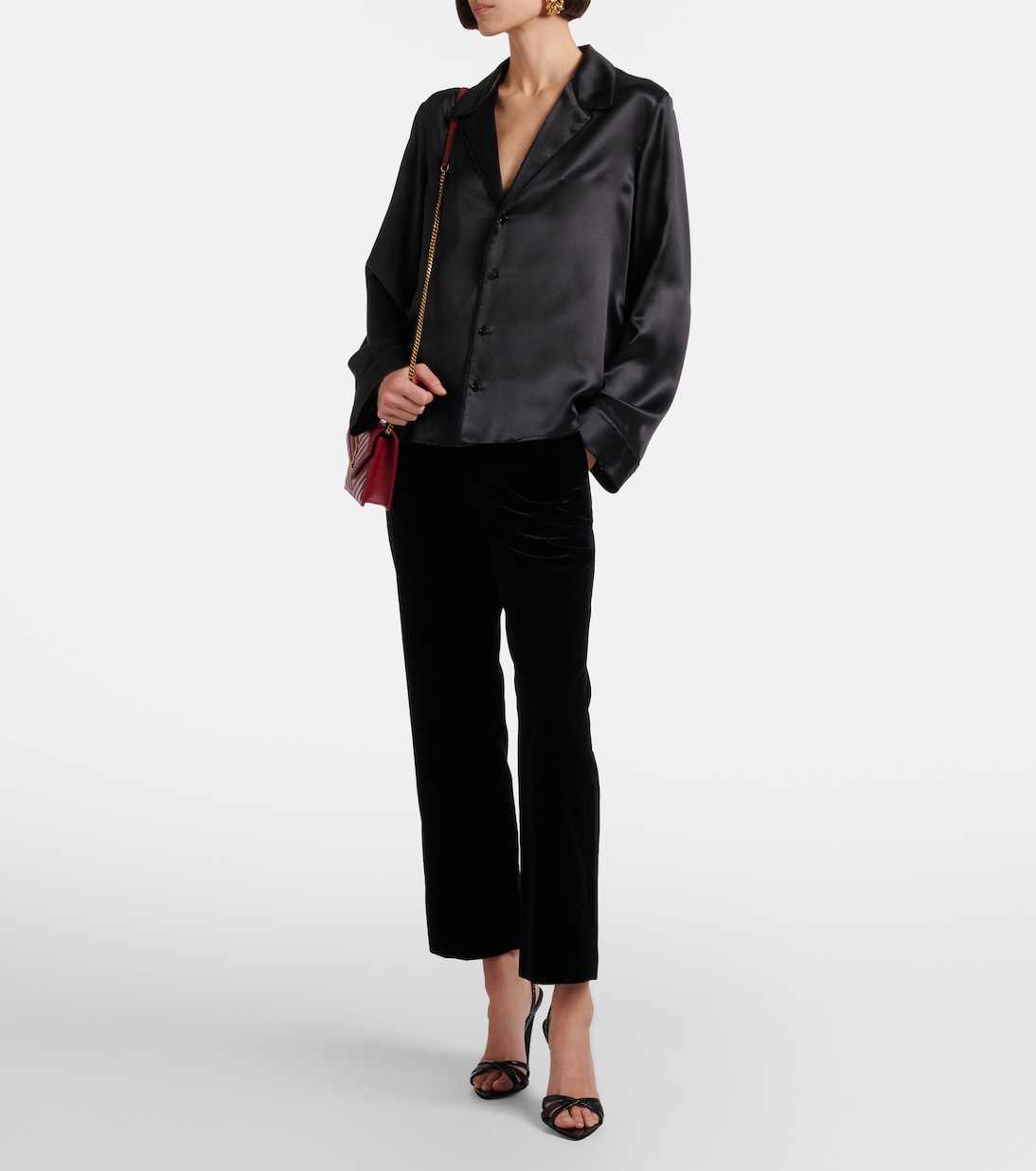 Portemonnaie mit Kettenriemen Cassandre Envelope | Saint Laurent