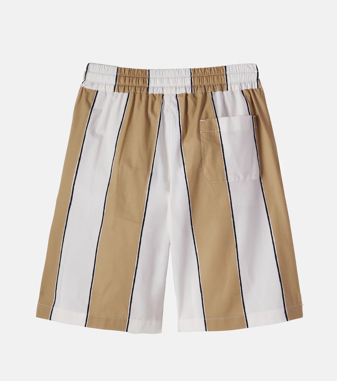 Striped cotton shorts | Dolce&Gabbana Kids