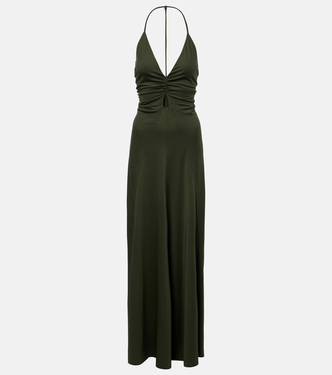 Ruched maxi dress | Victoria Beckham