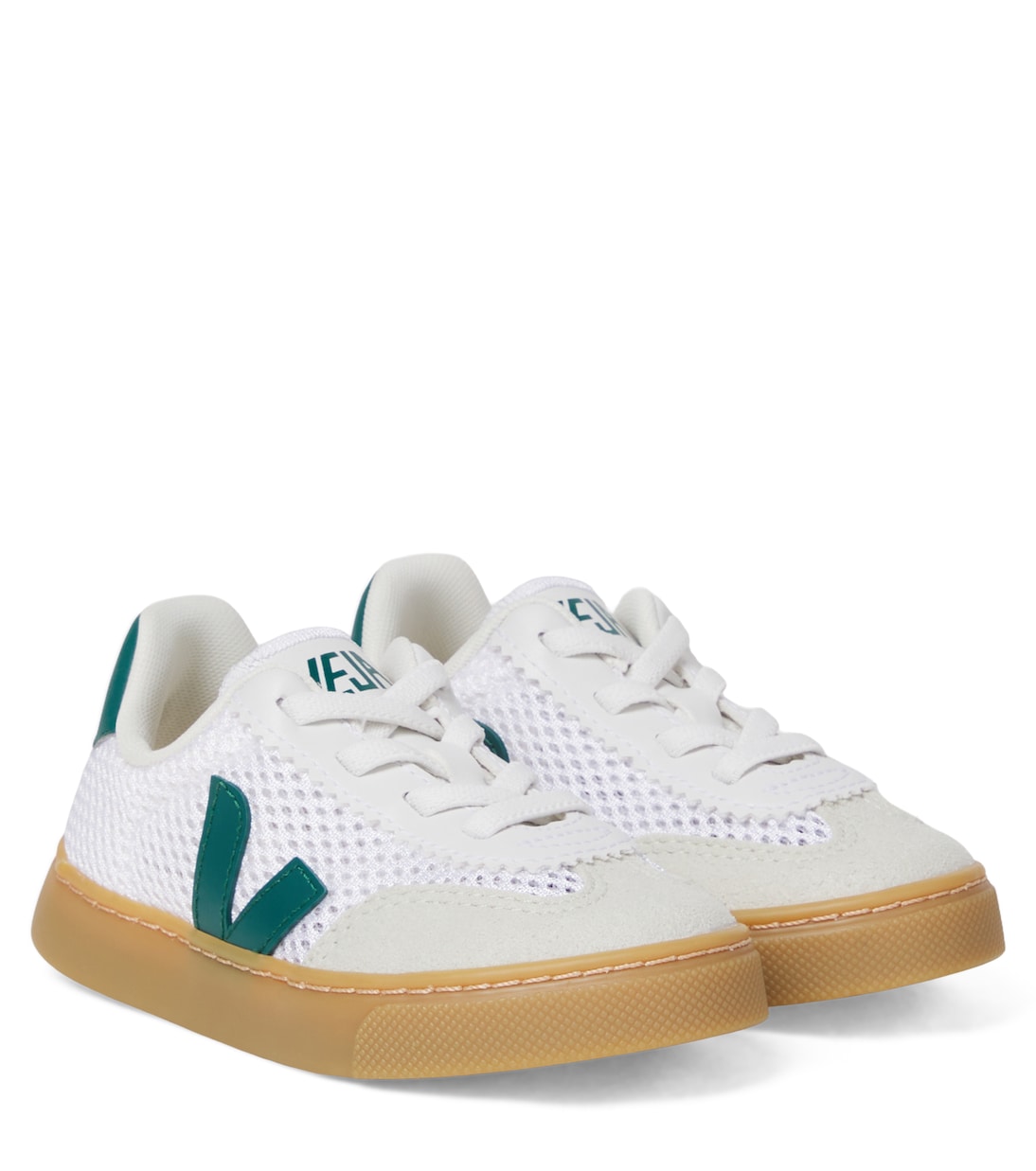 Volley leather-trimmed sneakers | Veja Kids
