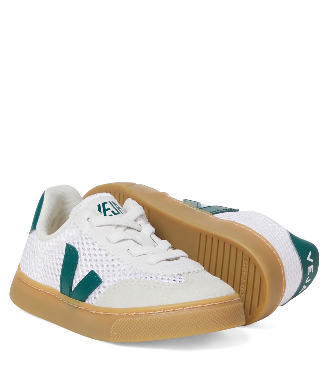 Volley leather-trimmed sneakers | Veja Kids