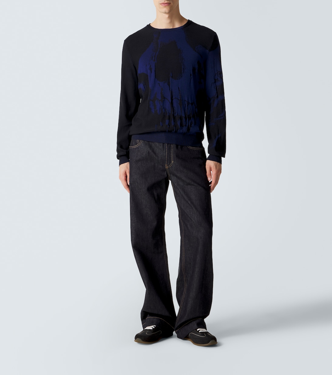 Sneakers EC1 mit Veloursleder | McQueen