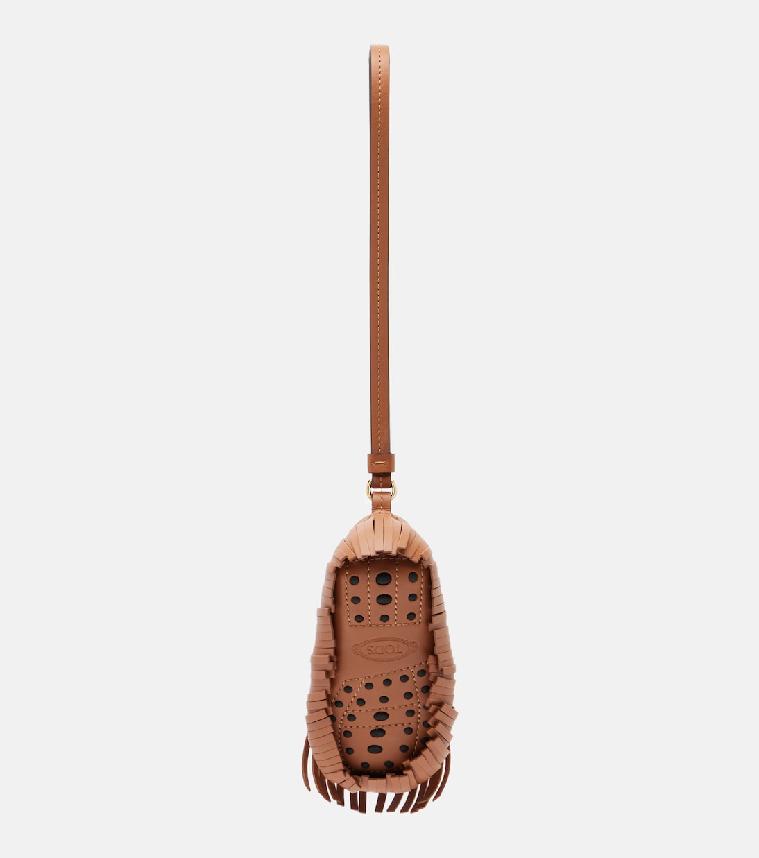 Gommino fringed leather bag charm | Tod's