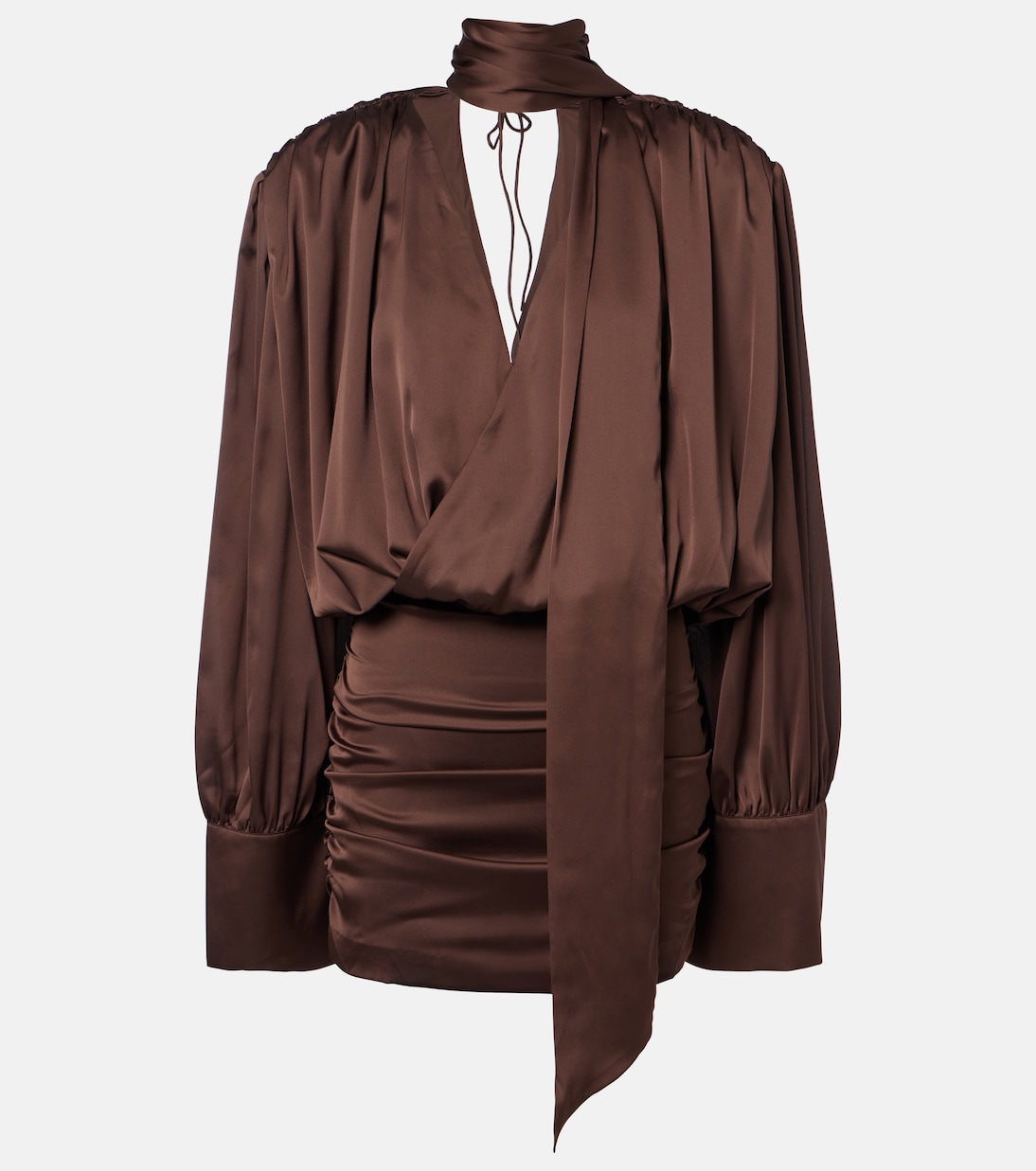 Minikleid aus Crêpe de Chine | Rotate