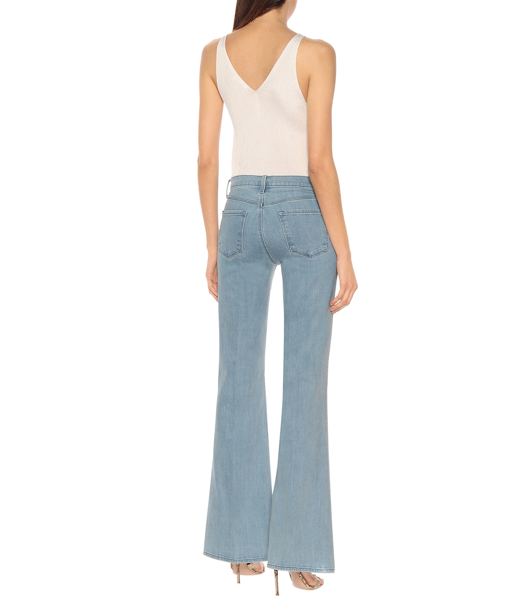Valentina high-rise flared jeans | J Brand