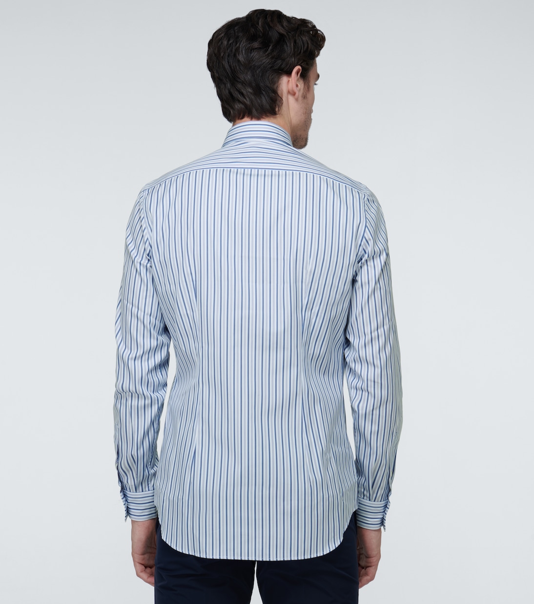 Camicia a righe in cotone | Prada