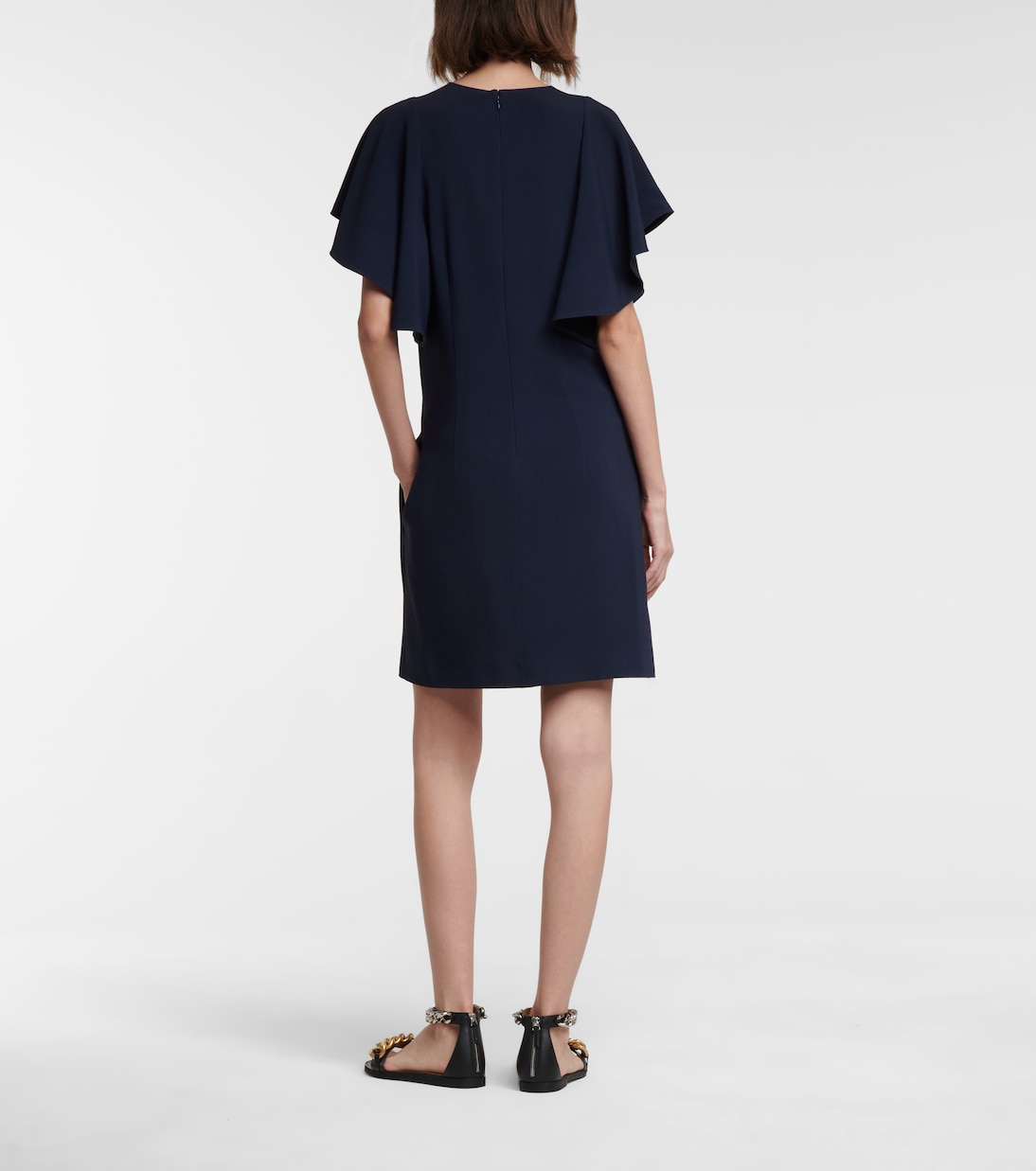 Lana stretch cady minidress | Stella McCartney