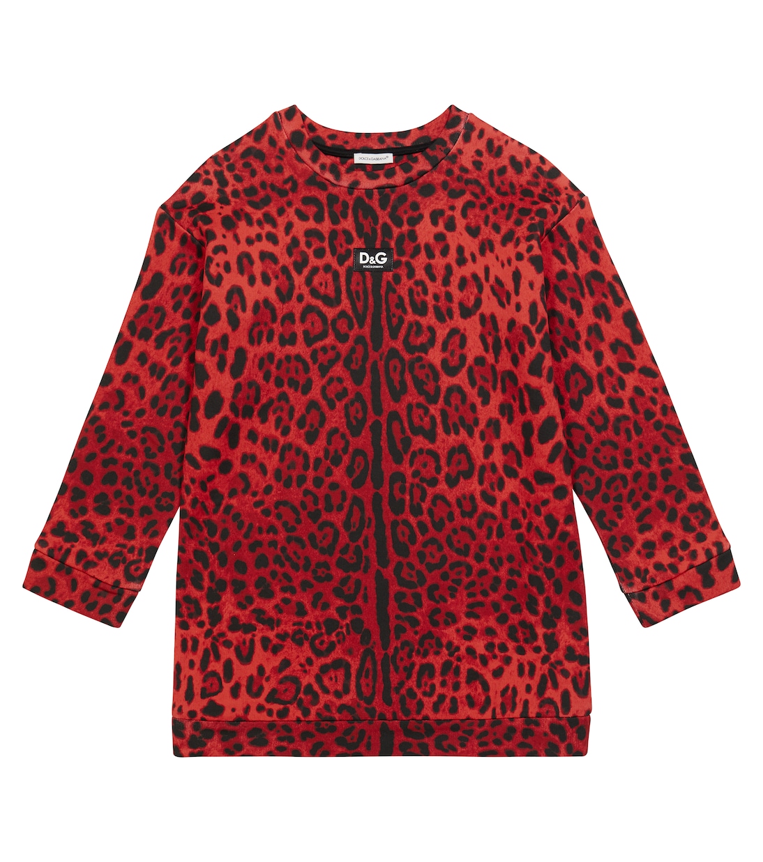 Bedrucktes Sweatshirt-Kleid | Dolce&Gabbana Kids