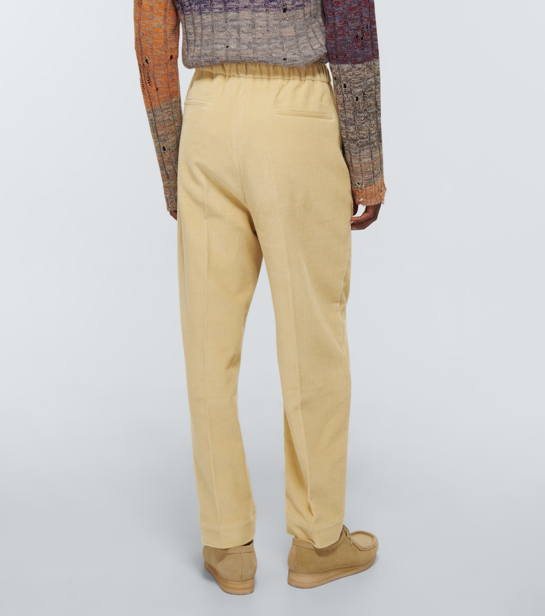Pantalones de algodón acordonados | Nanushka