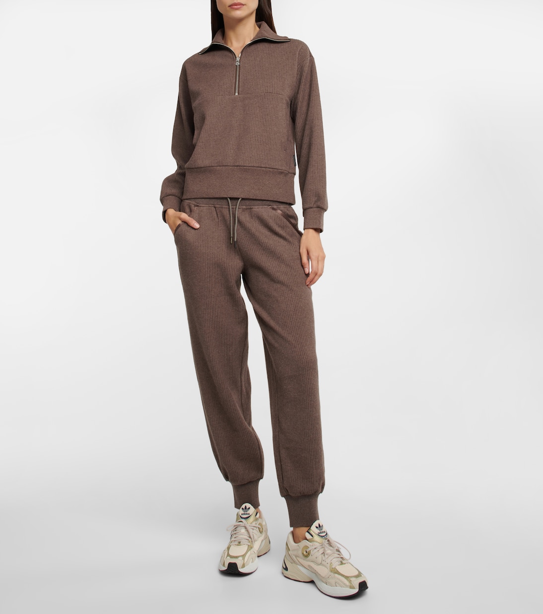 Felpa Cyrus in misto cotone con zip | Varley