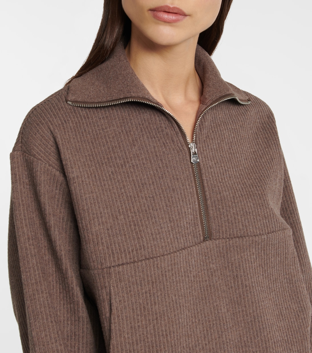 Felpa Cyrus in misto cotone con zip | Varley