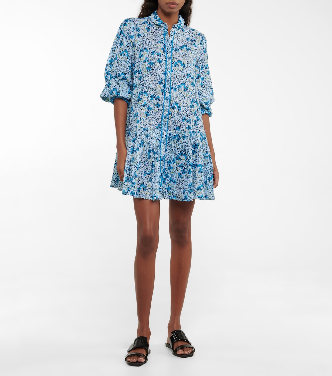 Tesorino floral minidress | Poupette St Barth
