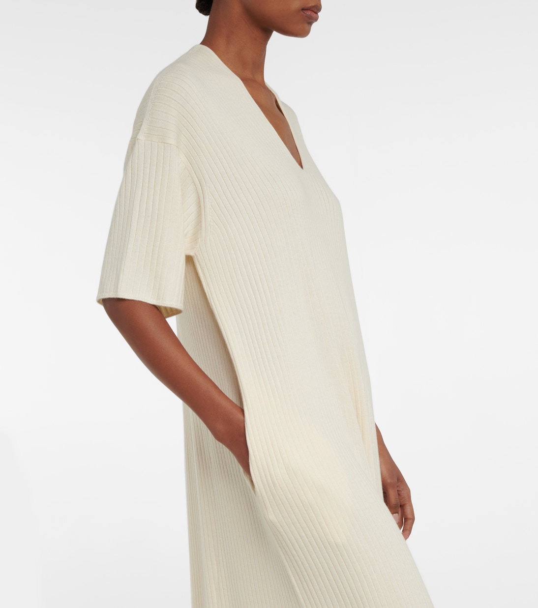 Abito midi in lana e cashmere | Loro Piana