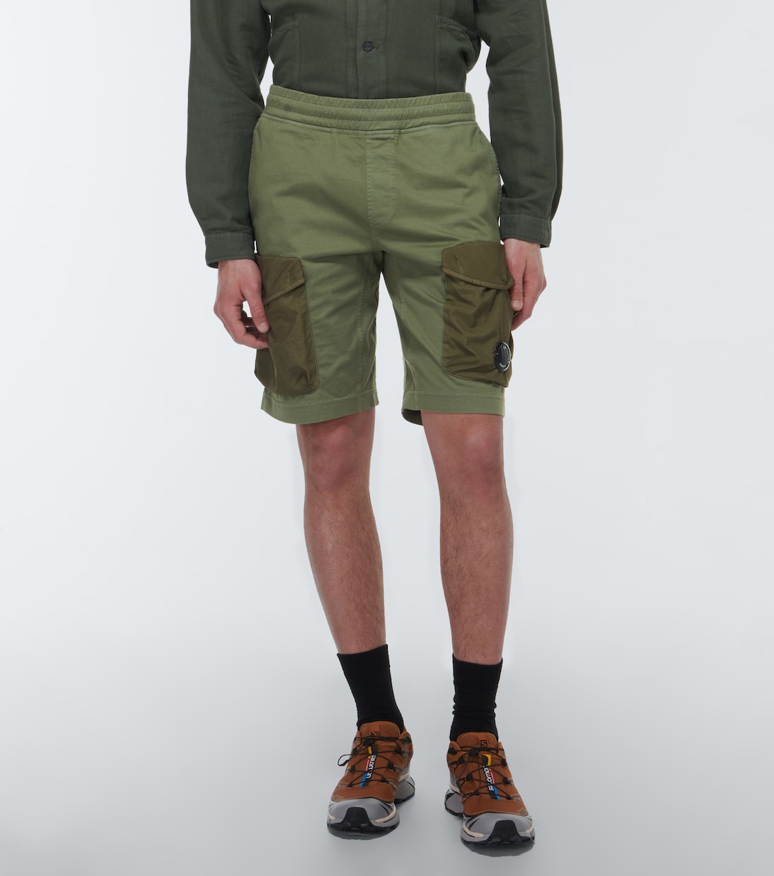 Shorts aus Baumwoll-Jersey | C.P. Company