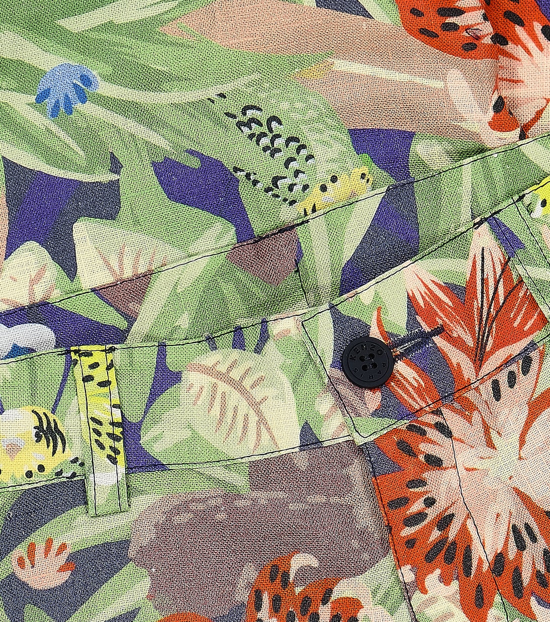 Bermuda Green House in lino | Kenzo Kids