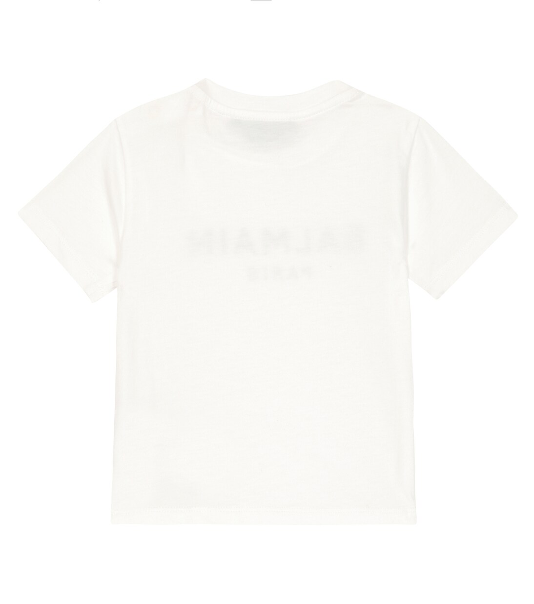 Bebé - camiseta de algodón estampada | Balmain Kids