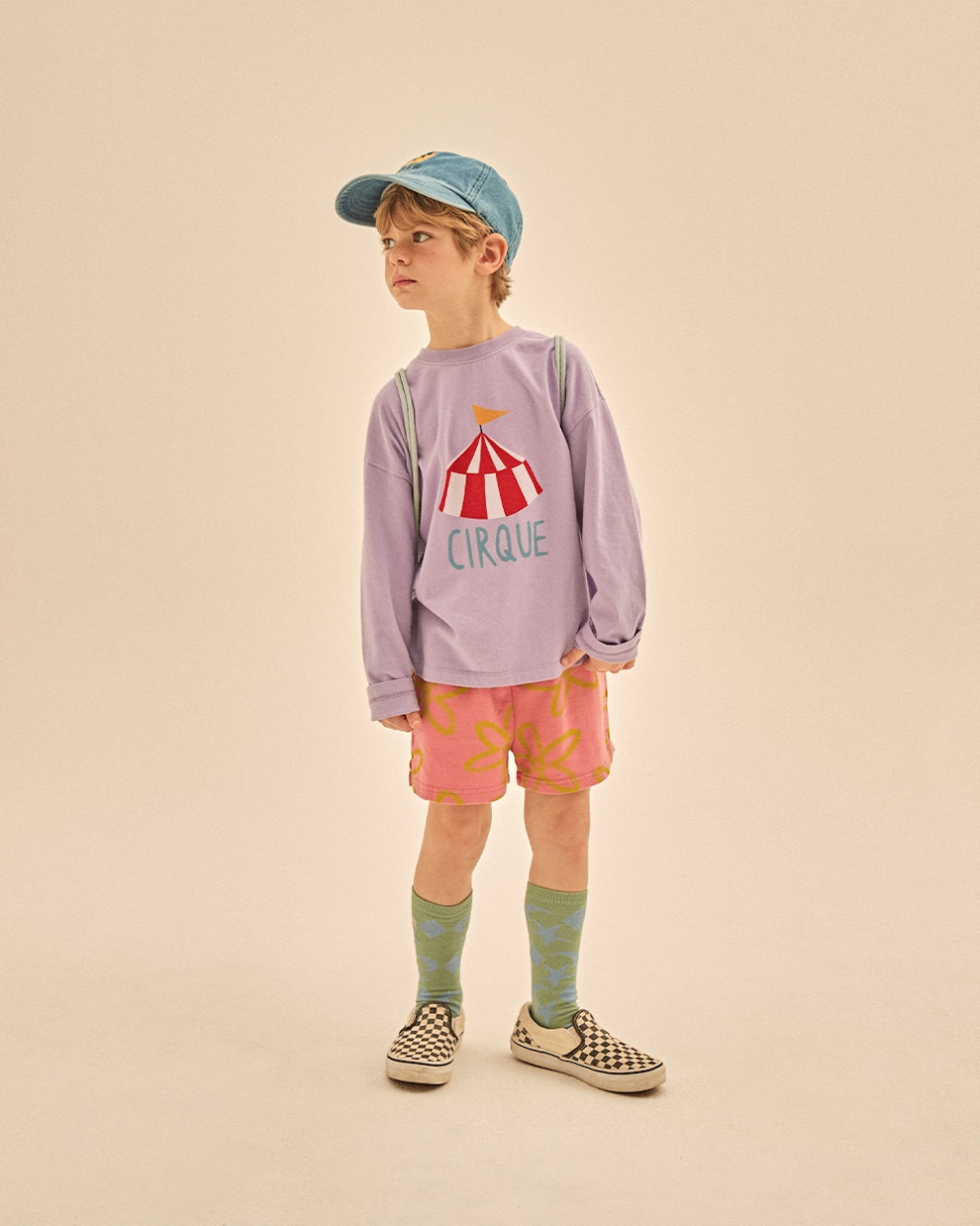 Shorts in cotone con stampa | Jellymallow