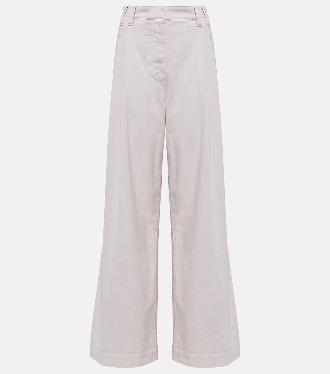 Pantalon ample en coton | Brunello Cucinelli