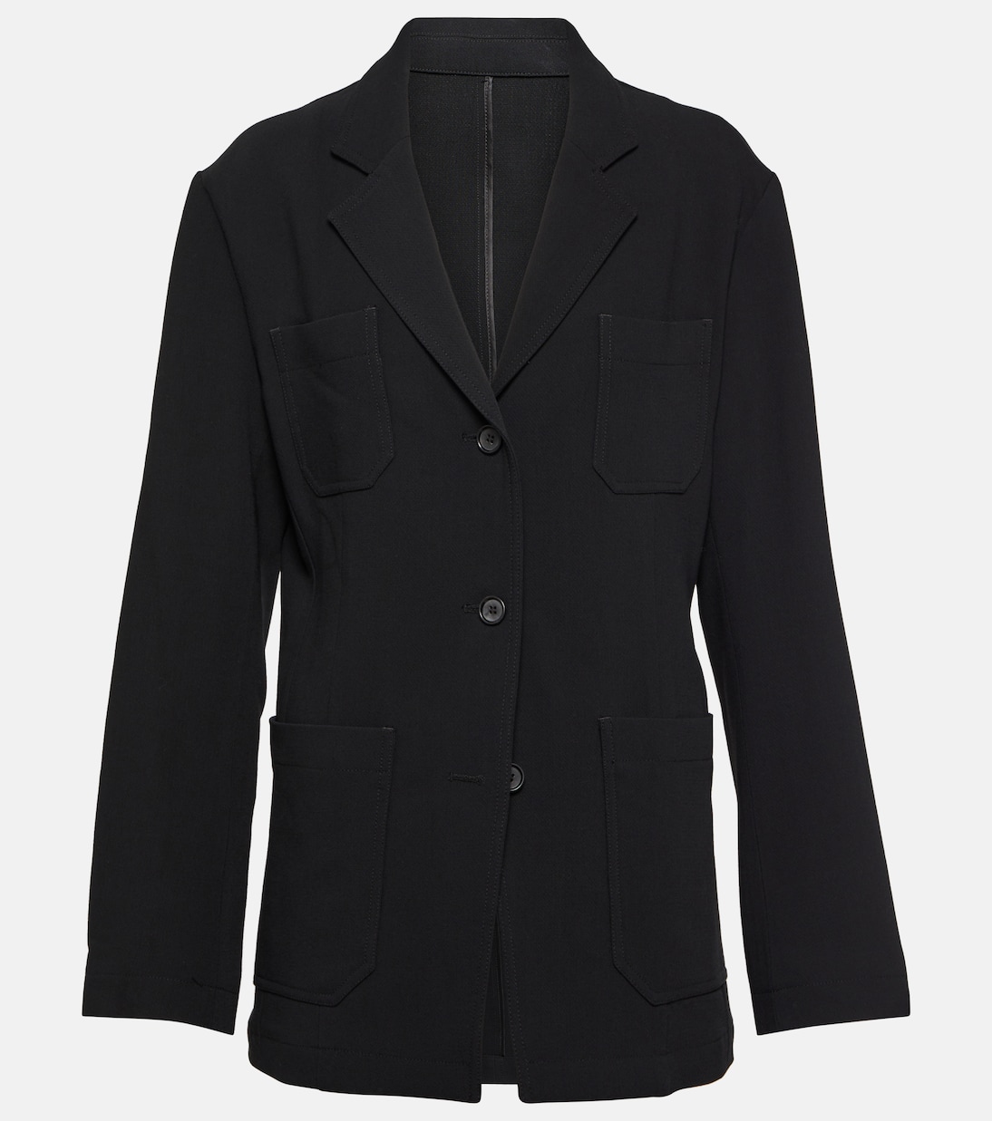 Blazer monopetto in crêpe | Toteme