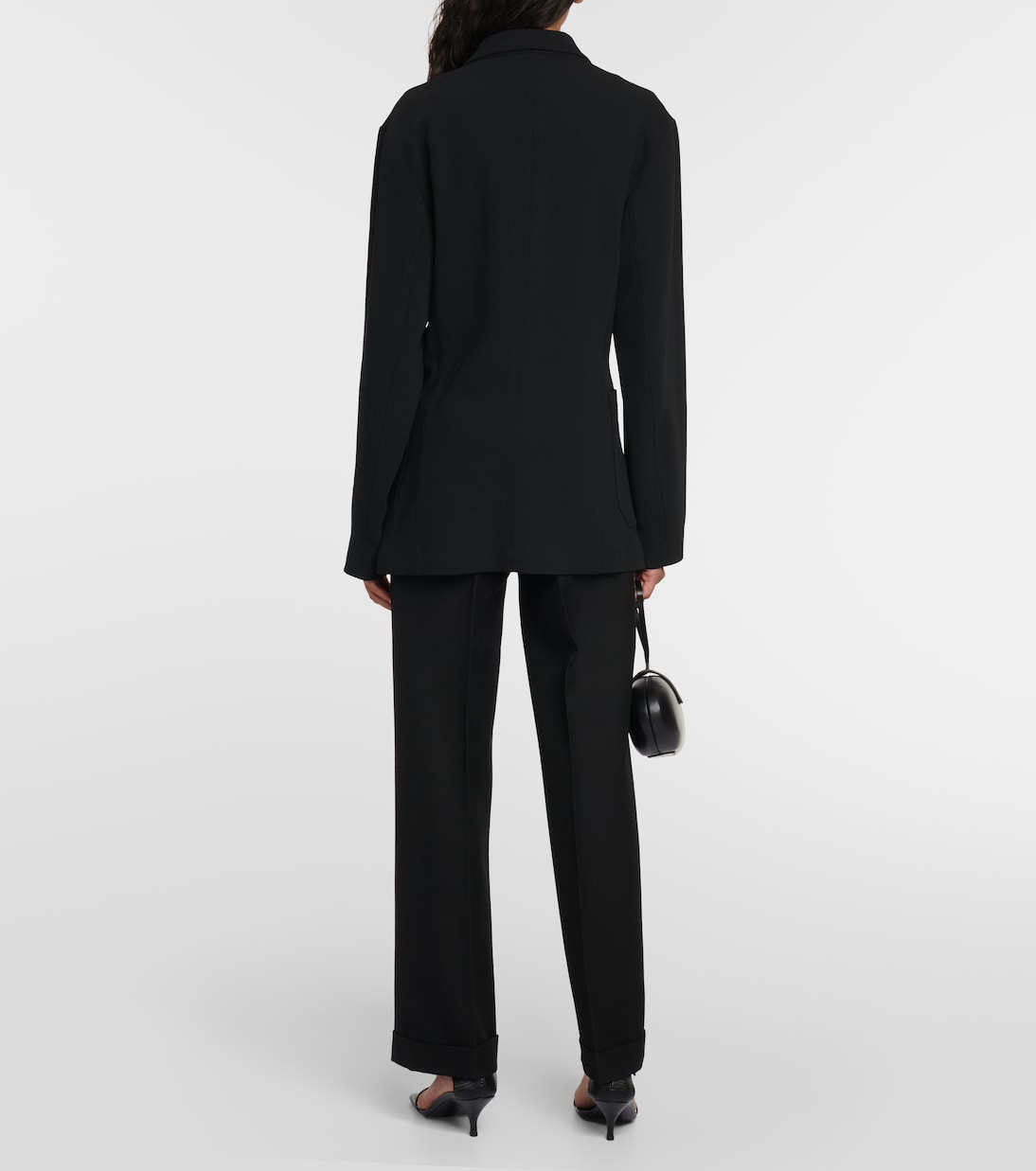 Blazer monopetto in crêpe | Toteme