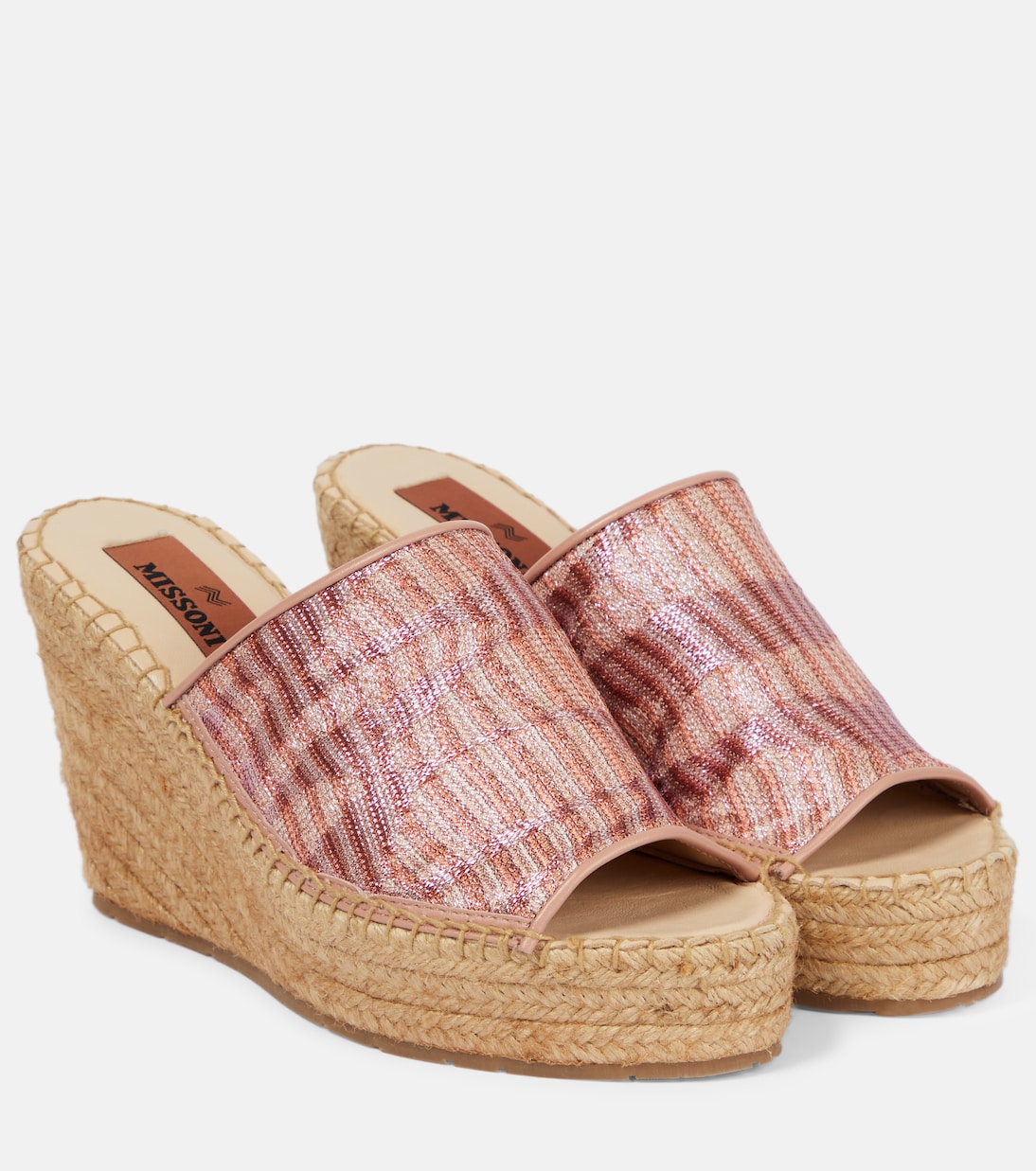 Mules in jacquard con zeppa | Missoni Mare