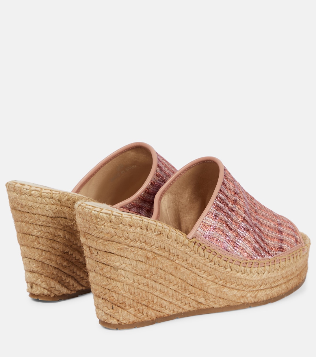 Mules in jacquard con zeppa | Missoni Mare