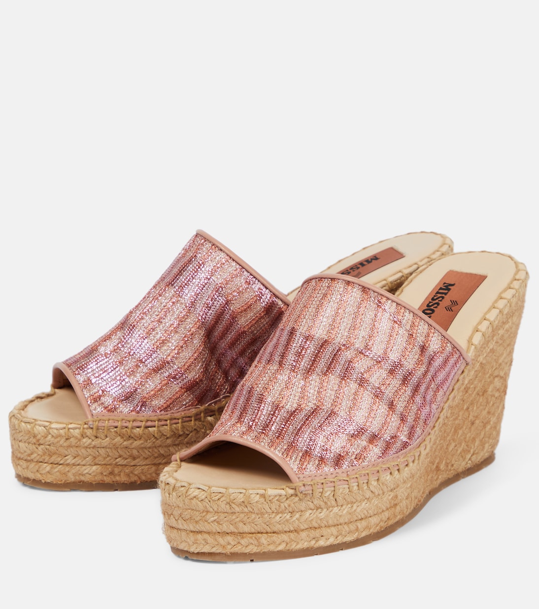 Mules in jacquard con zeppa | Missoni Mare