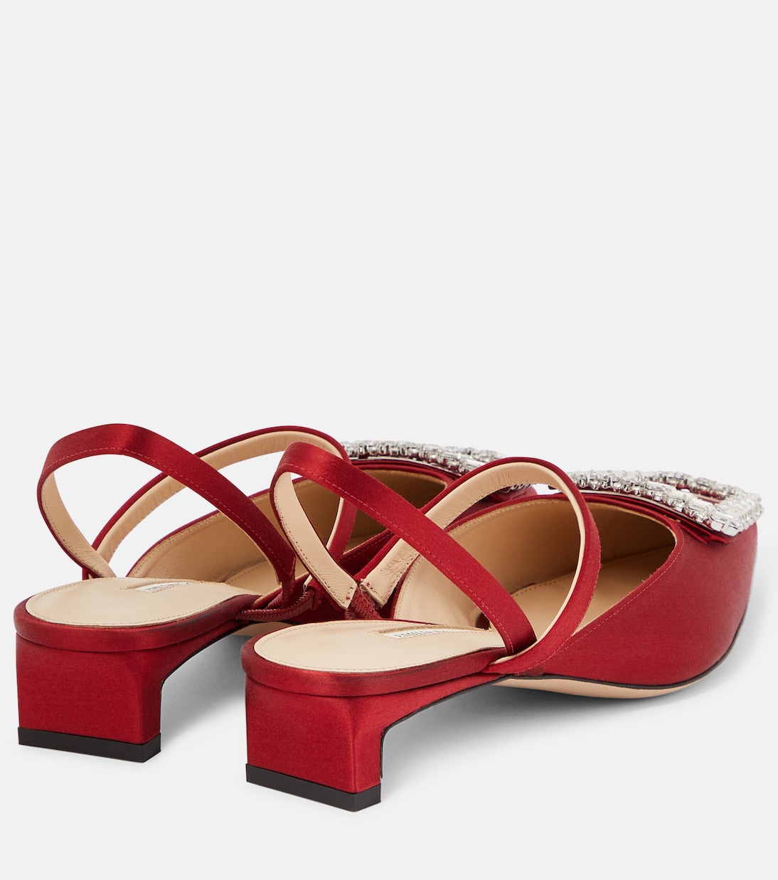Pumps Katrina in raso con decorazione | Emilia Wickstead