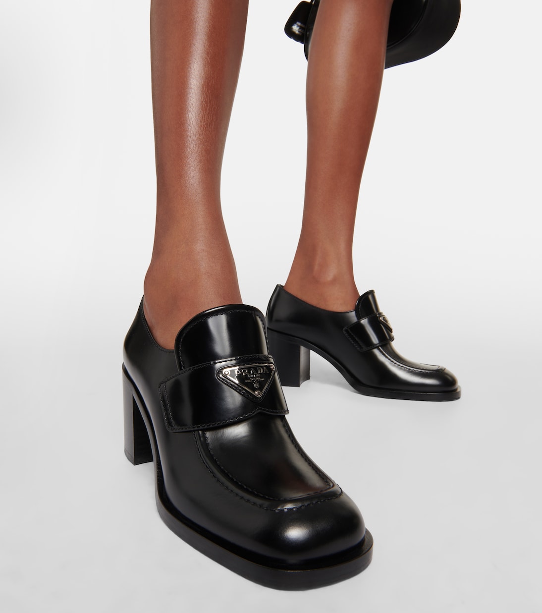 Loafer-Pumps Chocolate Flow | Prada