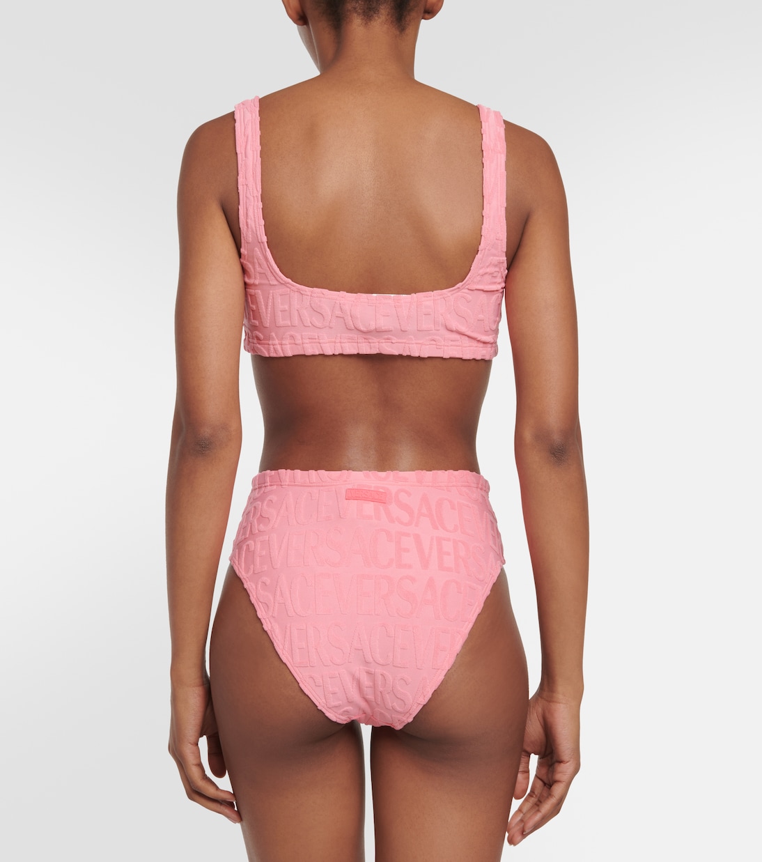 Braga de bikini La Greca en jacquard | Versace