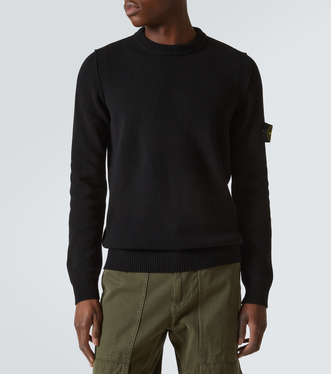 Compass wool-blend sweater | Stone Island