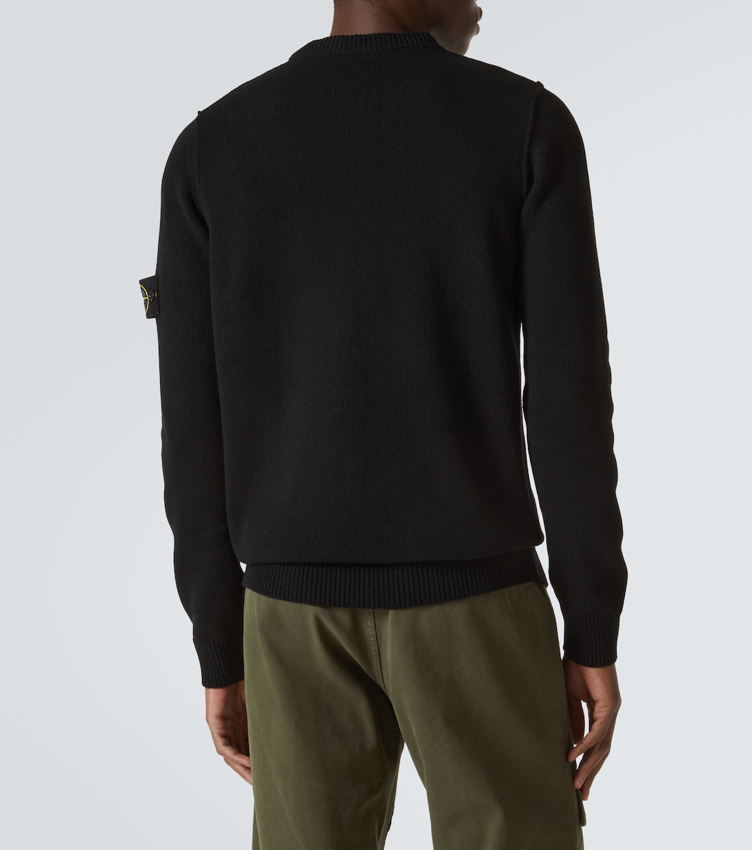 Compass wool-blend sweater | Stone Island