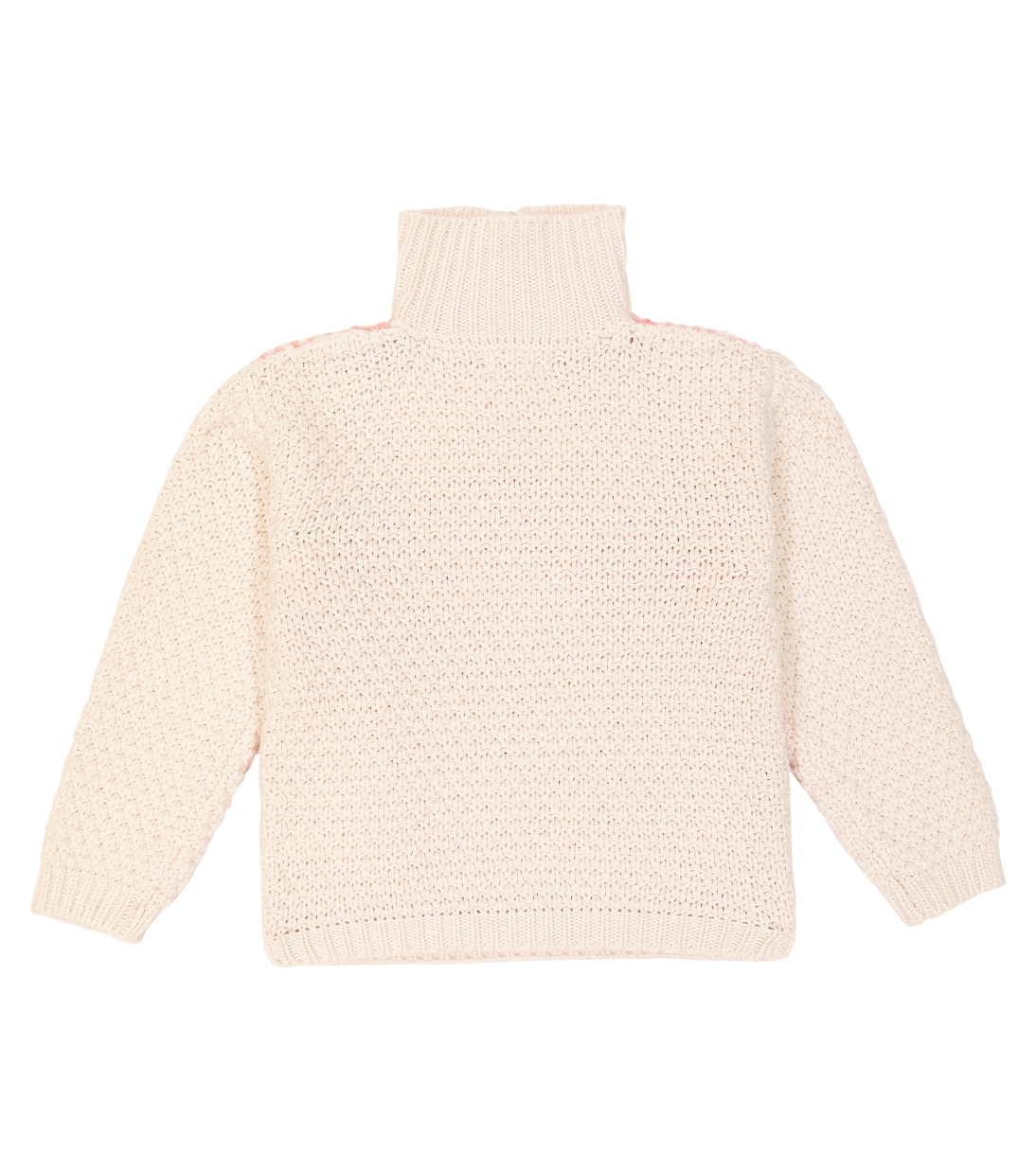 Kenza crochet half-zip sweater | Louise Misha