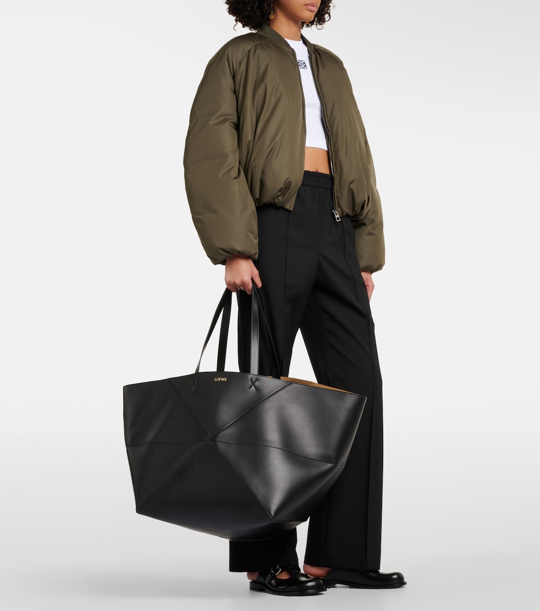 Borsa Puzzle Fold XL in pelle | Loewe