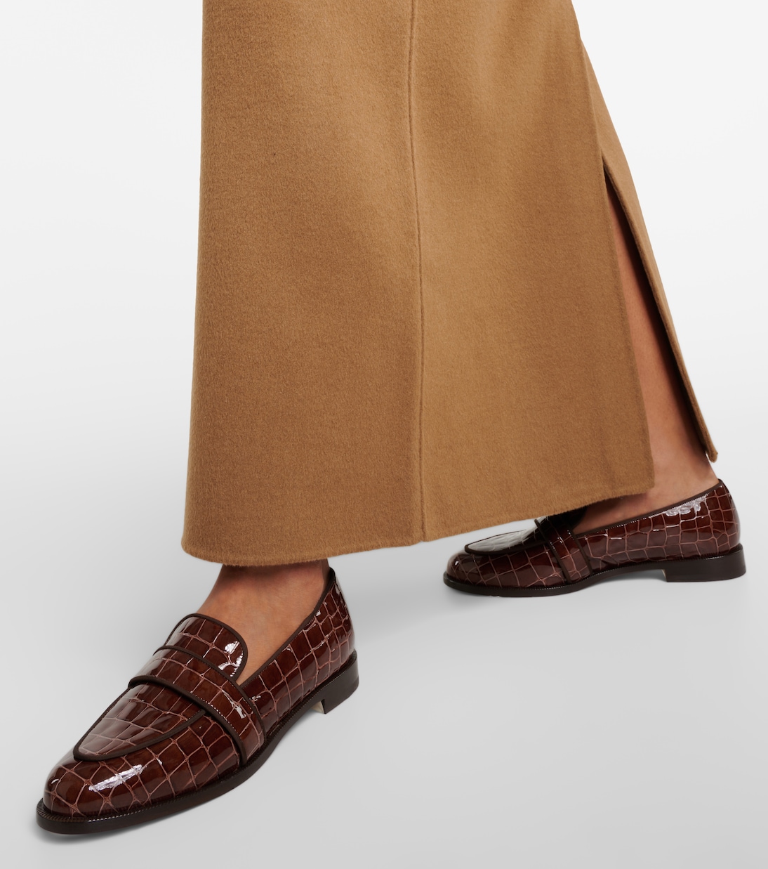 Mocassins Martin en cuir embossé | Aquazzura