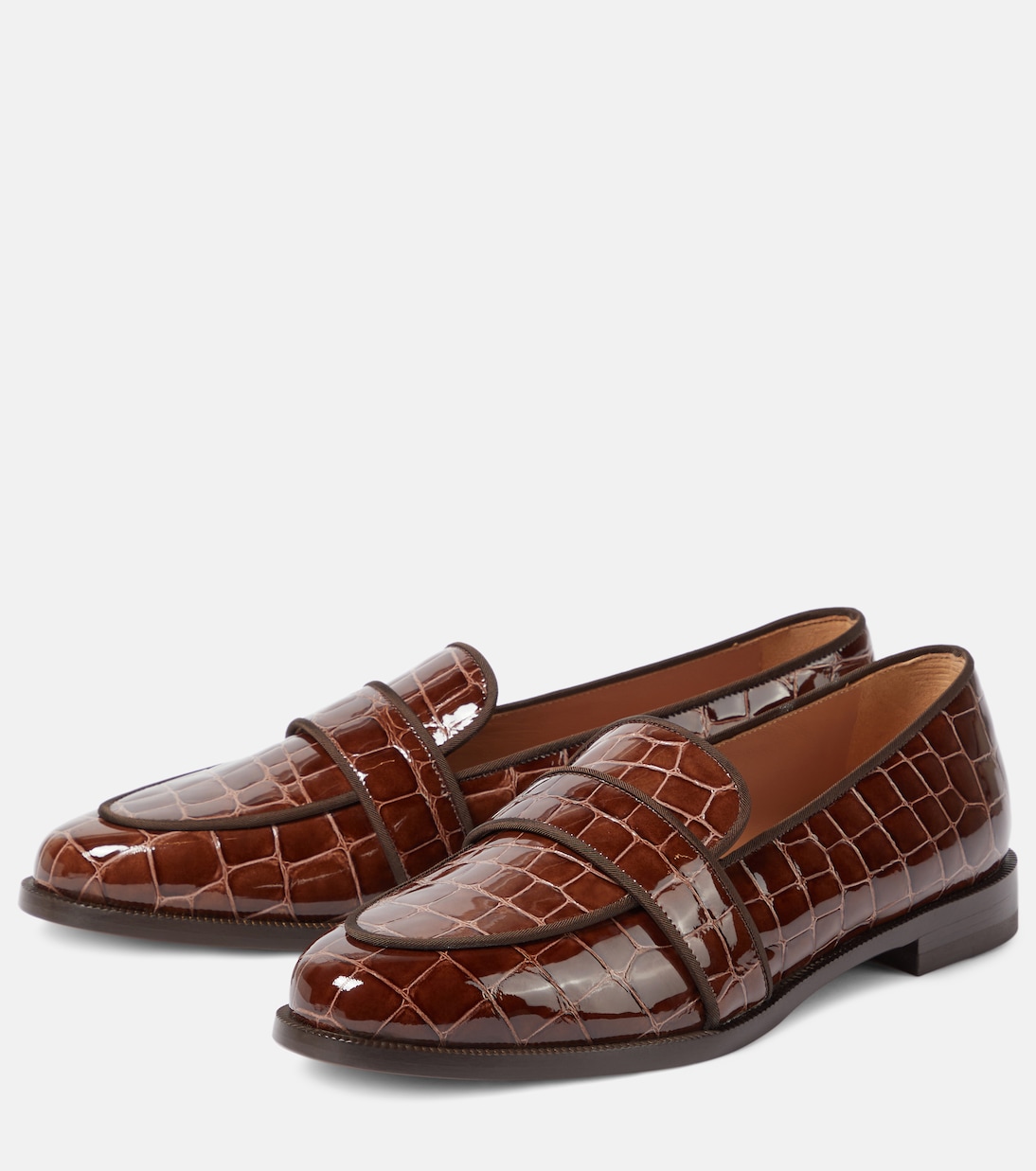 Mocassins Martin en cuir embossé | Aquazzura