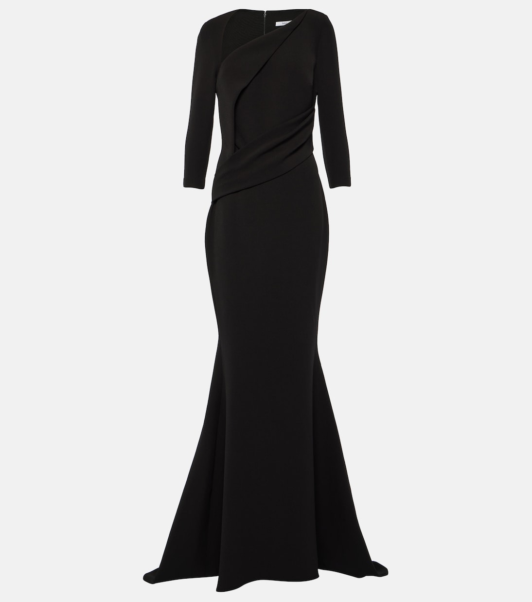 Robe Pollina aus Crêpe | Safiyaa