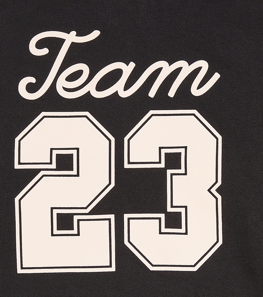 Sudadera Team 23 de algodón cropped | Off-White Kids