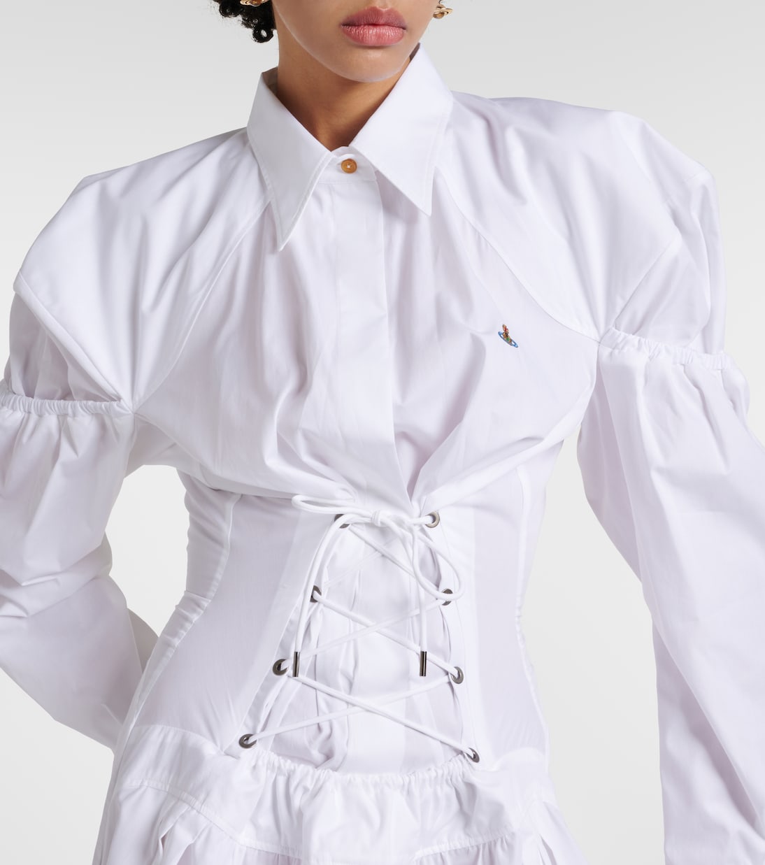 Abito midi Kate in popeline di cotone | Vivienne Westwood