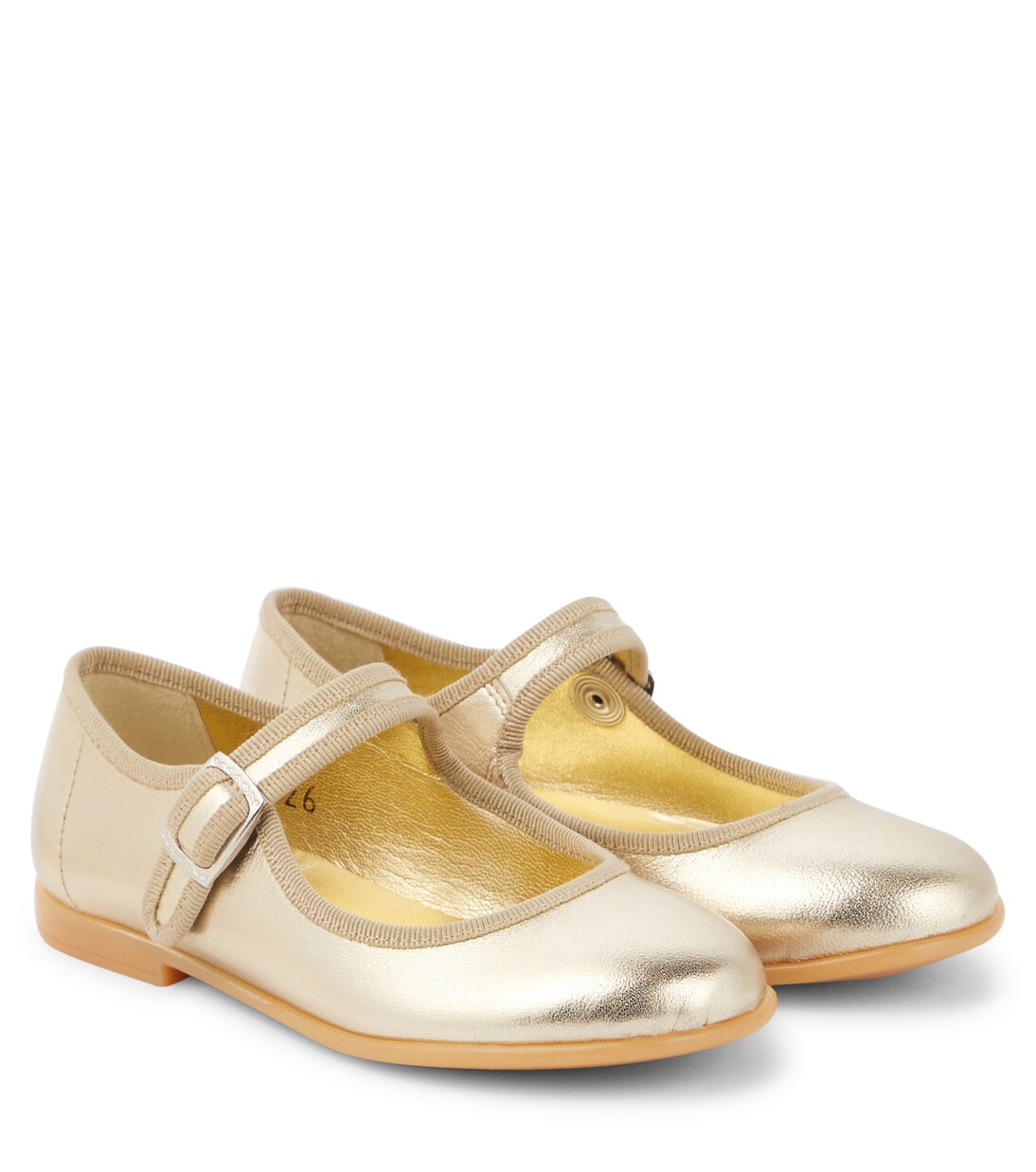 Ballerine in pelle metallizzata | PèPè