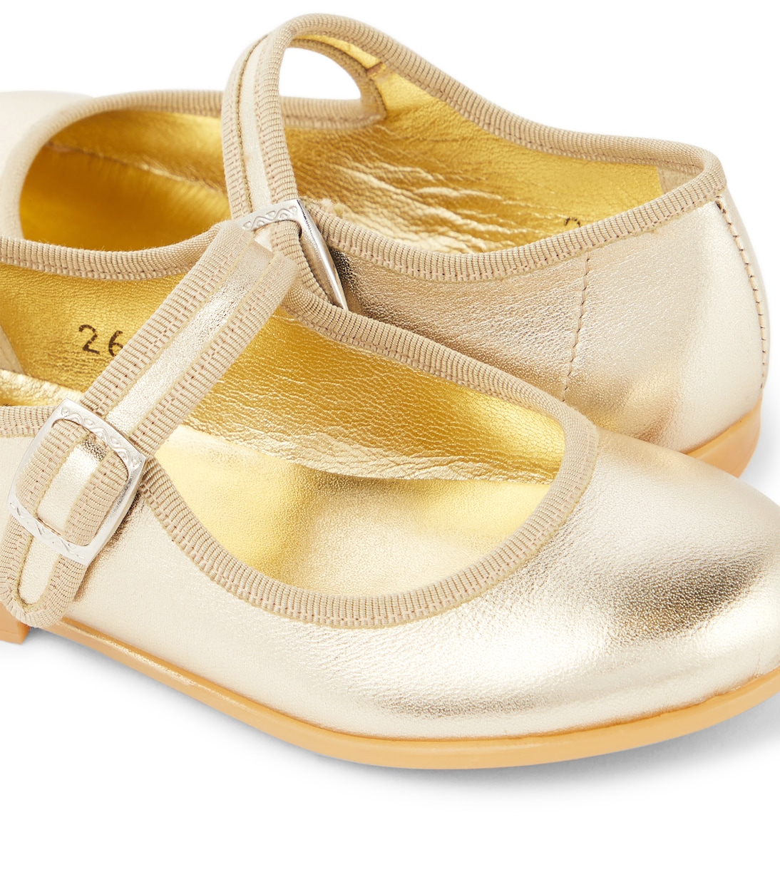 Ballerine in pelle metallizzata | PèPè