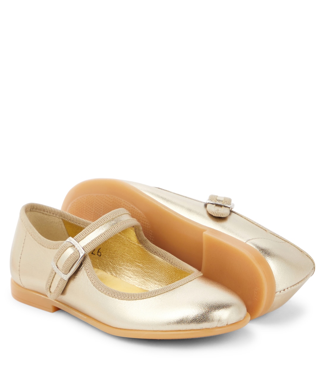Ballerine in pelle metallizzata | PèPè
